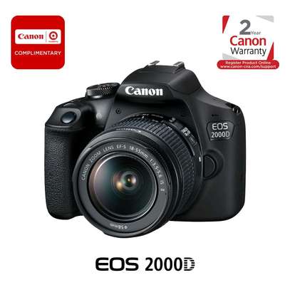 Canon EOS 2000D DSLR Camera with a 18-55mm III Lens image 2