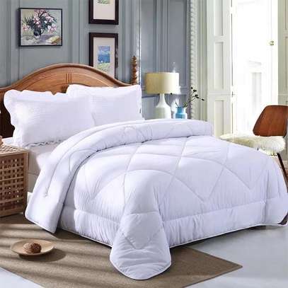 High quality white binded cotton duvets image 3