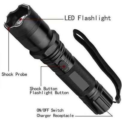 Plus TaserStun Gunn LED Flashlight Torch image 4