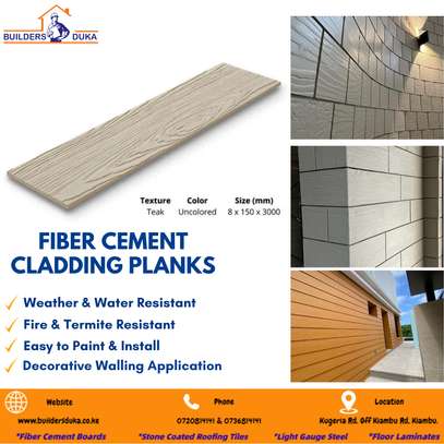 Fiber Cement Cladding Planks image 1