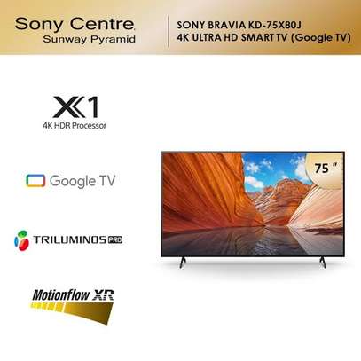 75 inch sony 75X80J smart android UHD 4k tv image 1