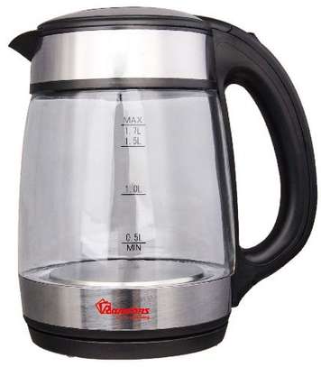 CORDLESS GLASS JUG KETTLE 1.7 LITERS- RM/566 image 2