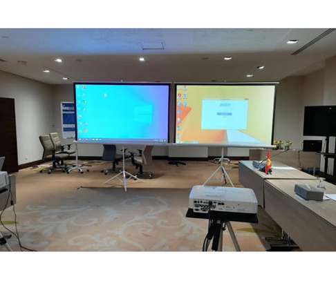 HIRE A PROJECTOR SCREEN AND PROJECTOR PACKAGE image 1