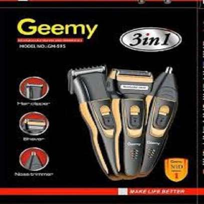 Geemy 3 In 1 Rechargeable Hair, Beard & Nose Shaver / Trimmer image 1
