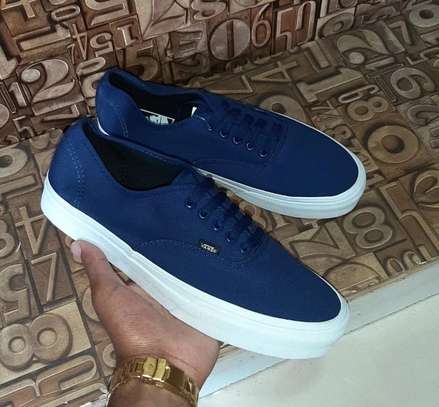 Vans of the wall Double sole Blue White image 1