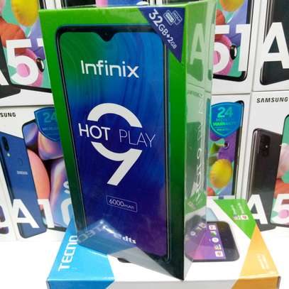 Infinix Hot 9 play 32gb 2gb ram 6000mAh battery-1 year warranty image 1