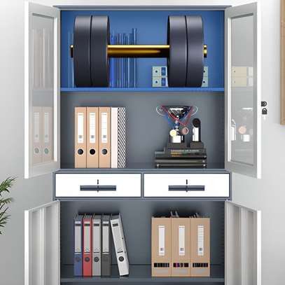 Office Cabinet: Robust Strong 2-Door Metallic Filing Cabinet image 2