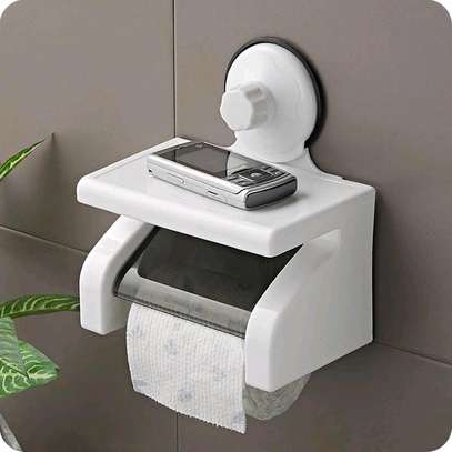 Water proof sunction tissue holder image 1