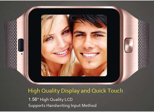 Smartwatch DZ09 support SIM card image 3