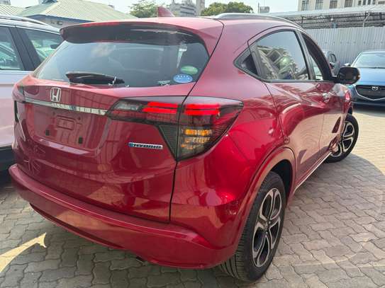 Honda Vezel Hybrid redwine 2018 image 12