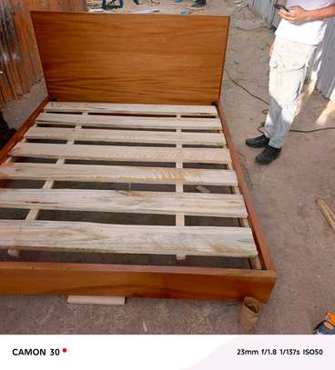 Mahogany floating bed image 3