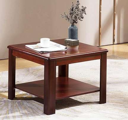 Office Table: 600mm Mahogany Coffee Table image 1