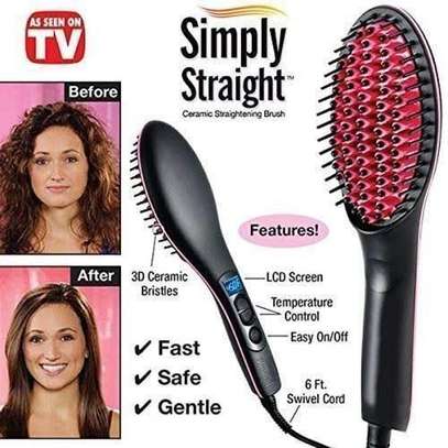 Simply Straight Hair Straighting Brush image 1
