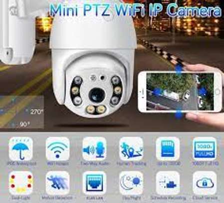 WiFi PTZ IP Camera Indoor&Outdooor. image 2