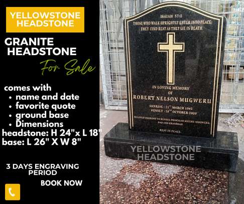 Honor Your Loved Ones with Granite Headstones with Bases image 2