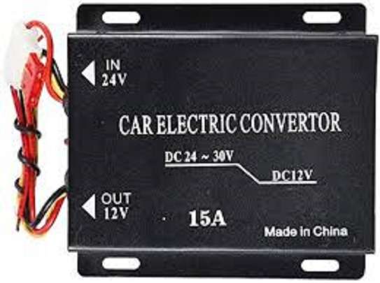 15A power converter 24V to 12V converter image 1