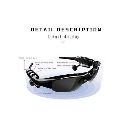 Sunglasses With Wireless Bluetooth Headset image 3