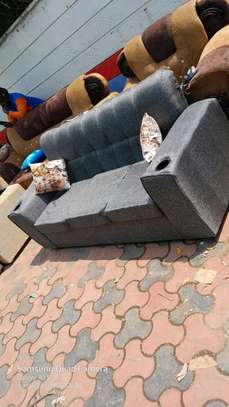 Simple affordable and quality Grey 3seater sofa set on sell image 1