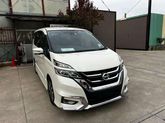 Nissan Serena highway star ✨✨✨ hybrid 2018 white image 1