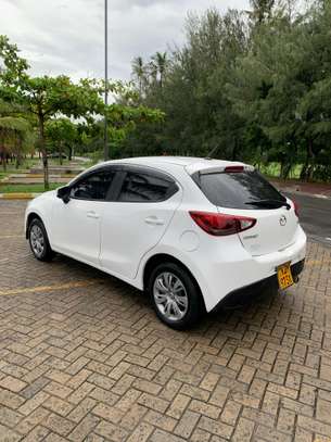 Mazda demio white 2016 image 7