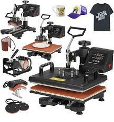 8 In 1,Heat Press Machine, Digital Transfer. image 1