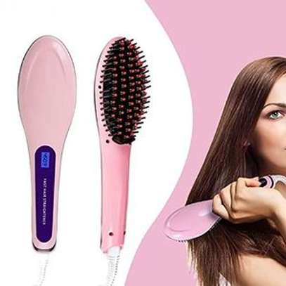 Electric Fast Hair Auto Straightener Hair Brush Comb image 2
