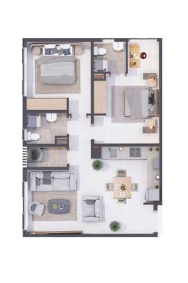 3 Bed Apartment with En Suite at Two Rivers image 14