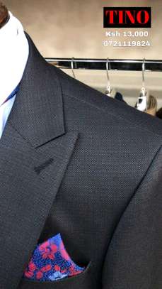 Grey Slim Fit Suit image 1
