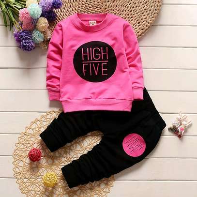 *CUTE 🔥 Kids Tracksuit* 🔥
*Quality 💯*
*From 1yr---5yrs* image 2