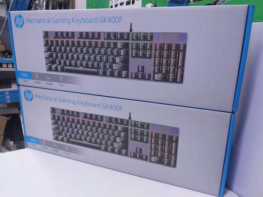 Original HP Mechanical Gaming Keyboard GK400F With RGB image 2
