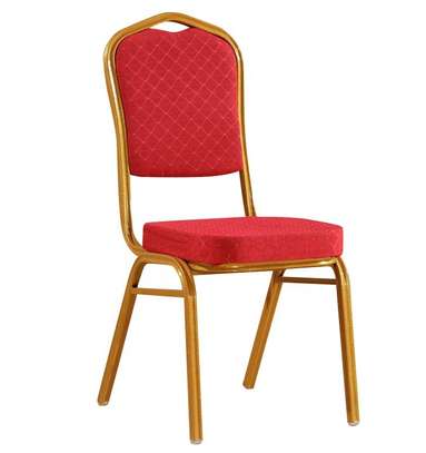 Red Stackable Banquet Event Chair image 4