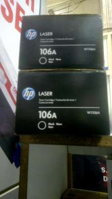 HP toner cartridges 106A black image 1
