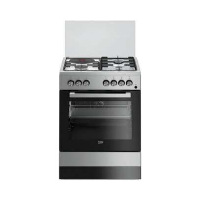 Beko FSET63110DX 3 Gas,1 hotplate + electric oven image 1