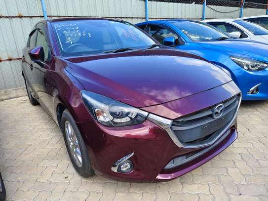 Mazda Demio petrol purple 2017 image 2