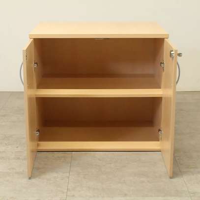 Beech Wood 2 Door Wooden Cabinet image 2