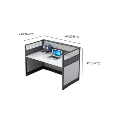 Office Desk : 4-Way Office Modular Workstation image 4
