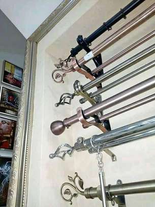 STRONG AFFORDABLE CURTAIN RODS image 1