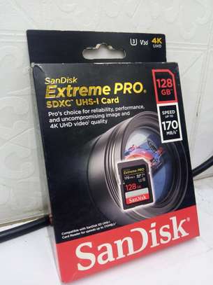 SanDisk Extreme Pro 128GB SD Card image 1