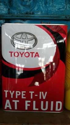Toyota Genuine ATF type T-IV 4litre fully synthetic. image 1