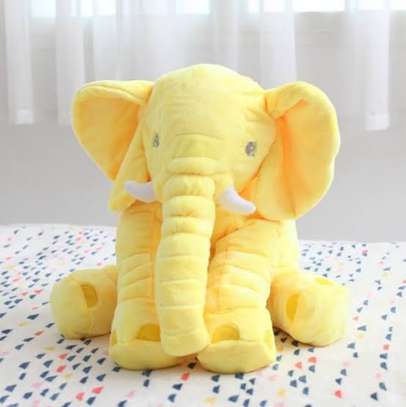 Elephant Plush baby pillow image 1