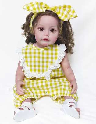 55cm Soft Silicone Realistic Toddler Reborn Dolls image 2