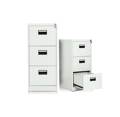 3-drawer office filling cabinet image 2
