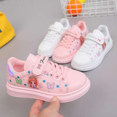 Girls Kids Rubber Shoes Durable and smart image 1