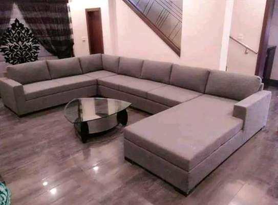 Contemporary 9 SEATER L-SHAPED SECTIONAL SOFA image 2