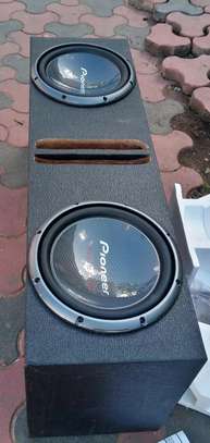 Car Woofers + Cabinet for Speakers image 4