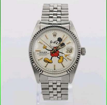 ROLEX oyster perpetual datejust automatic Mickey mouse Watch image 4