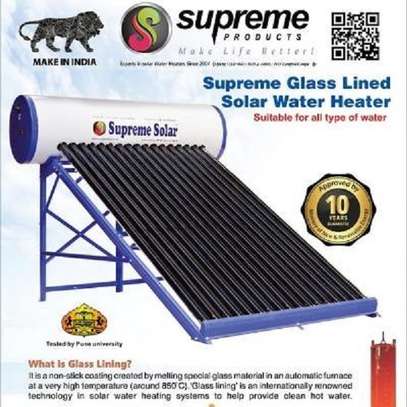SUPREME INDIA SOLAR HEATER Non Pressurized - Glass Line 220L image 1