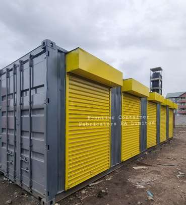 20ft and 40ft container stalls/Container shops image 10