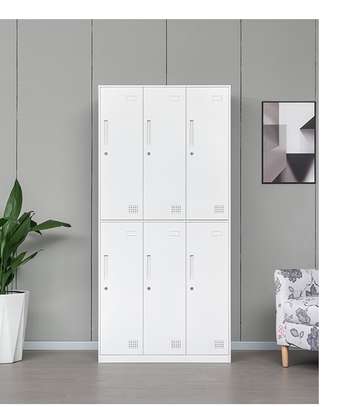 Office Cabinet: Staff 6-Locker Cabinet image 2