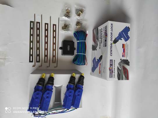 Universal Car 4 Door Central Locking System Kit Set. image 3